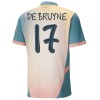 Original Trikotsatz Manchester City De Bruyne 17 4.trikot 2024-25 Für Kinder